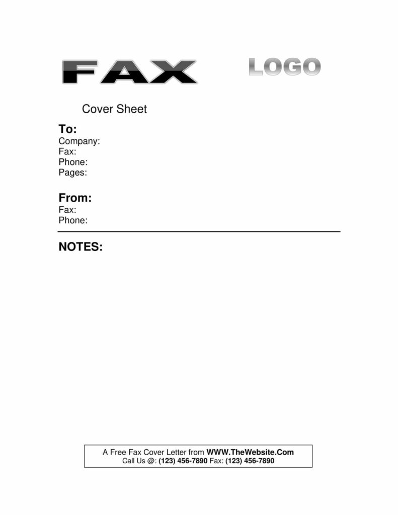 Free Business Fax Cover Sheet Template