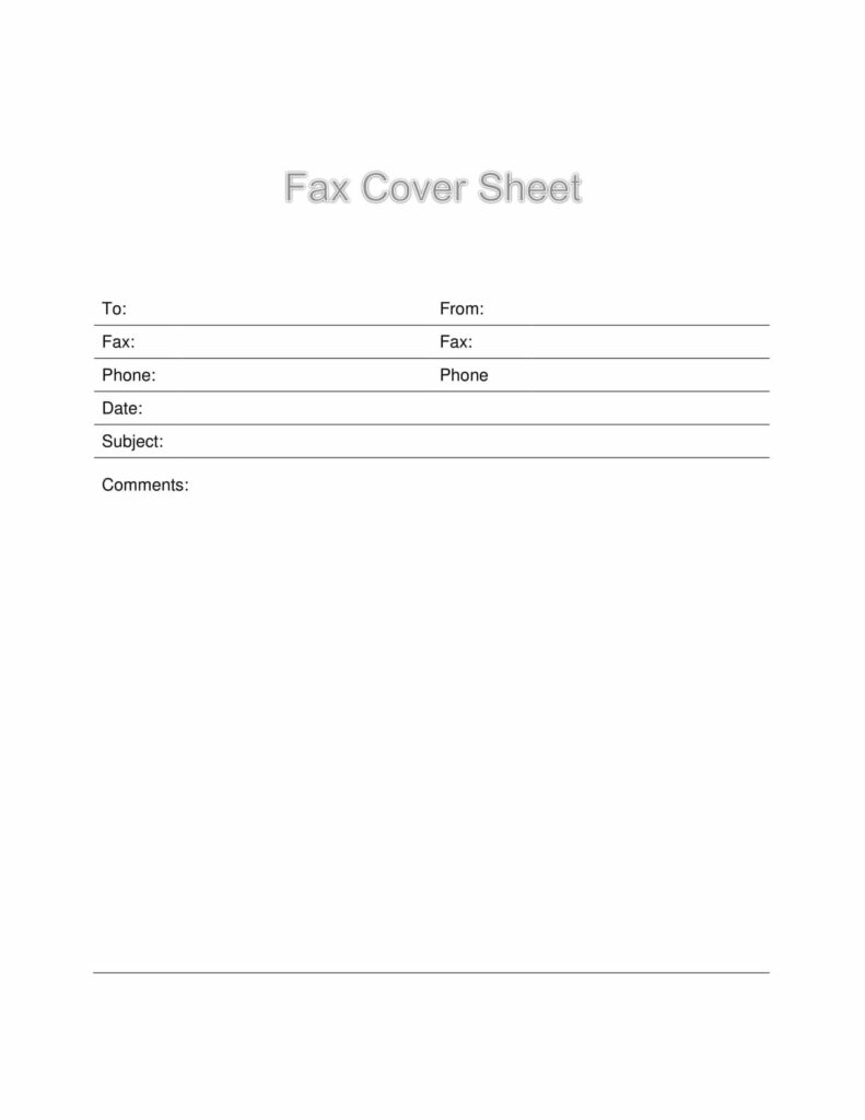 fillable fax cover sheet